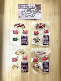 【値下げ】ハナハナ HANAHANA ぷくりんちょシールセット パチスロ ガチャ
