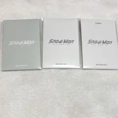 POPUP韓国台湾 フォトカSnowMan 目黒蓮ABC3点セット