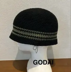 クラッシャーハット　ハンドメイド　クロシェハット　オールシーズン　バケットハット