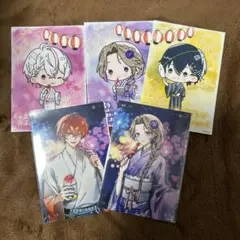 最強無敵連合イラストカード5枚セット