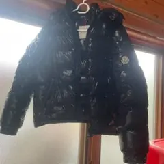 MONCLER ブラック ダウンジャケット サイズ1