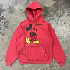 80s 90s USA製 ミッキーマウス パーカー M ヴィンテージ