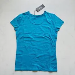 Le souk ベーシック Tシャツ カットソー ブルー シンプル 38（H5）のサムネイル