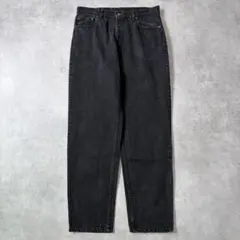リーバイス550 Levis W31 ブラックデニムボトム 黒 古着 21823 - メルカリ