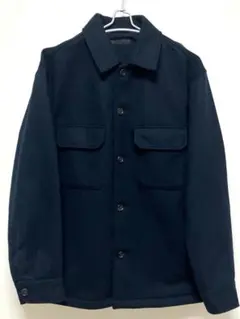 【入手困難】 ユニクロ イネス ピーコート+ ウール ネイビー　新品タグ付き 入手困難】 ユニクロ イネス ピーコート+ ウール ネイビー 新品