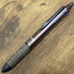 【PILOT】多機能ペン フリクションボール4ウッド　ブラウン