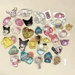 Iサンリオ★ボンボンドロップシール30枚　詰め合わせ　おすそ分け