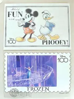 読売新聞 2023年 ディズニー100周年アニバーサリーコレクション　アナ雪
