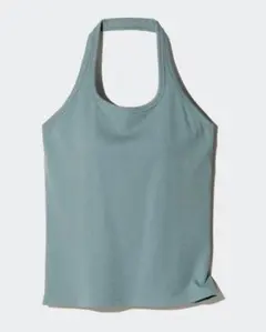 エアリズムコットンオープンバックホルターブラトップ