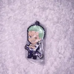 ワンピース ゾロ ラバーマスコット ストラップ - メルカリ