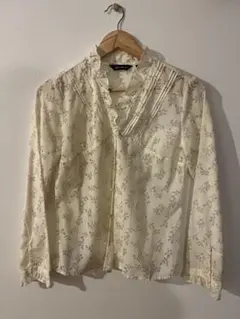 【Eddie Bauer（エディーバウアー）】レディース 長袖 花柄ブラウス