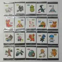 ポケモンパン ポケモンデコキャラシール 20枚