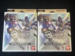 ガンダムカード スタートデッキ ヒロイックビギニングス　2個　ボーナスパックなし