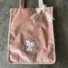 チャーミーキティウサミミトートバッグ生地ハギレ平成レトロ当時物レア