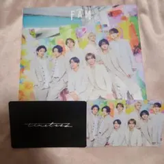 【新品】timelesz FAM 初回限定盤B Blu-ray　シリアル❌