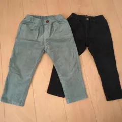 コーデュロイパンツ　2枚セット