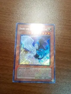 遊戯王 青眼の光龍 英語版 シークレット シク RP02 レトロパック 初版 遊戯王 青眼の光龍 シークレットレア 英語版 レトロパック 貫通シク