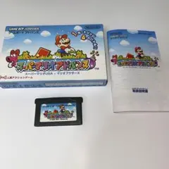 【ジャンク品】スーパーマリオアドバンス ゲームボーイアドバンス 箱説明書付き