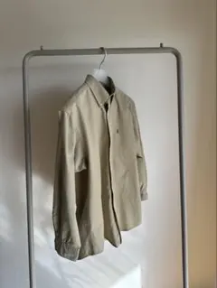 【美品】ラルフローレン　メンズ　オックスフォードシャツ　カーキ