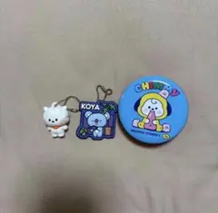 BTS BT21 ミニ缶 キーホルダー