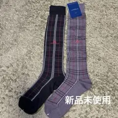 新品未使用 23cm BURBERRY LONDON ソックス2足セット