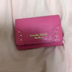 Samantha Thavasa ピンク 三つ折り財布