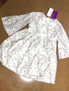 ☆新品☆ タルティーヌエショコラ 6A 116 リバティワンピース