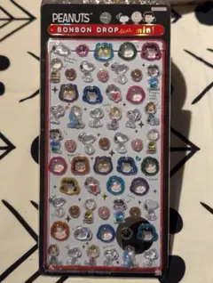 【新品】PEANUTS スヌーピー ボンボンドロップシールmini