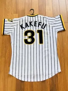 阪神タイガース　ユニフォーム 阪神　掛布　L 復刻版 掛布雅之 31番 汚れあり 阪神タイガース ユニフォーム 阪神 掛布 L 復刻版 掛布雅之 31番 汚れ