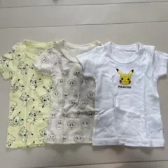 ポケットモンスター　ピカチュウ Tシャツ 3点セット　80サイズ