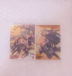 進撃の巨人 クリアカード カード エレン アルミン