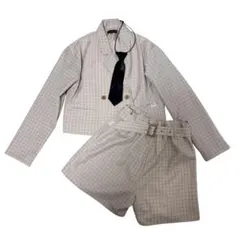 Lovetoxic ラブトキシック セットアップ セレモニースーツ チェック柄