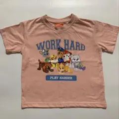着1 パウパトロール　ピンク　全員集合　プリント Tシャツ　110