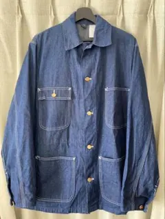 80s USA製 Carhartt カーハート カバーオール チョアコート L