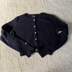 Polo Ralph Lauren カーディガン M(8-10) ネイビー