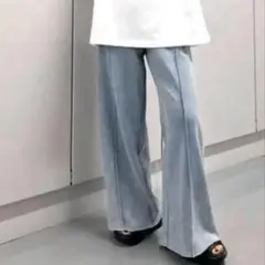 ローズティーさま　JEANASIS ブリーチカコウスウェットパンツ