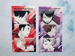 ハイキュー!! ファンパーク シールプリントコレクション 音駒高校 白鳥沢