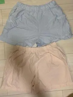 コットンイージーショートパンツ2枚　　ユニクロ