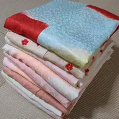 は*み様 3315 長襦袢まとめ売り10着！リメイク•お稽古用など☆