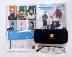 zoff 僕のヒーローアカデミア 爆豪勝己 メガネ＋メガネケース＋クロス