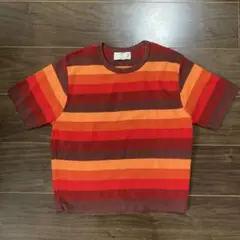 UNITED COLORS OF BENETTON マルチボーダー Tシャツのサムネイル