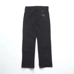 Wrangler 5ポケット ストレート デニムパンツ ジーンズ M ブラック