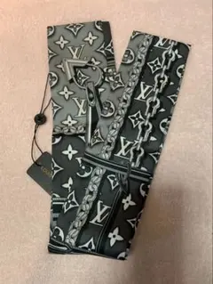 ルイ・ヴィトン スカーフ グレー ブラック