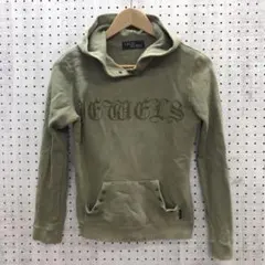 グッドフェード CECIL MCBEE 古着 星 鋲 英字 パーカー