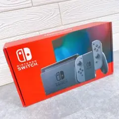 【美品】Nintendo Switch 本体 グレー バッテリー強化版