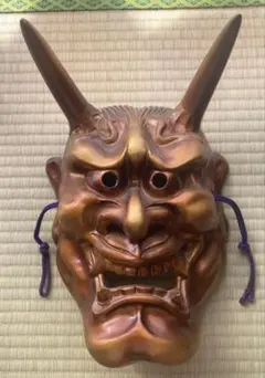 鬼瓦師として知られる七代 錦松によって製作された陶器製（瓦地）の般若面 2026年最新】七代 錦松の人気アイテム - メルカリ