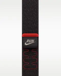 新品未開封 Nike RUNバンド 黒/赤　Apple Watch