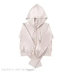 【新品未使用】Sun Crush！UV hoody 〜夏雪草〜～ミルクティーのサムネイル