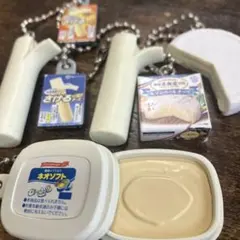 ガチャ　雪印メグミルク　ネオソフト　他 乳製品シリーズ3 ミニチュアチャーム