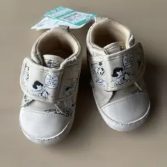 【タグ付き】ファーストシューズ　室内シューズ　スヌーピー　12センチ